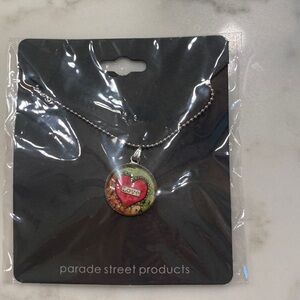 NWT ❤️ Parade Street - Multicolor Love Pendant Necklace - OS